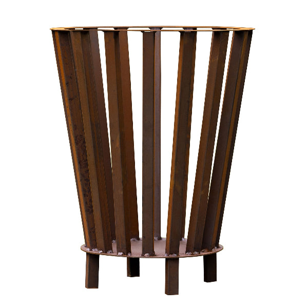 Feuerkorb Tonne Edelrost Feuertonne Feuerstelle Lagerfeuer Rostdeko Rustikal