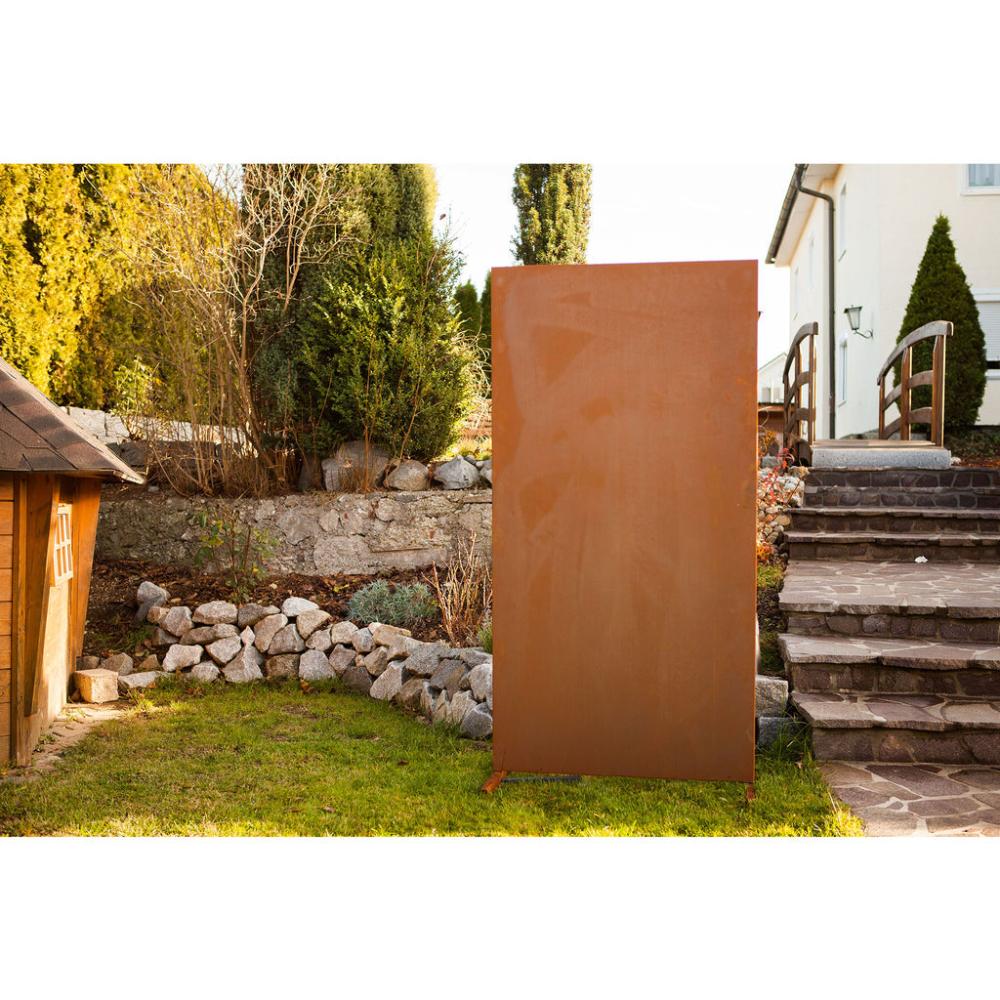 Edelrostsichtschutz für den Garten