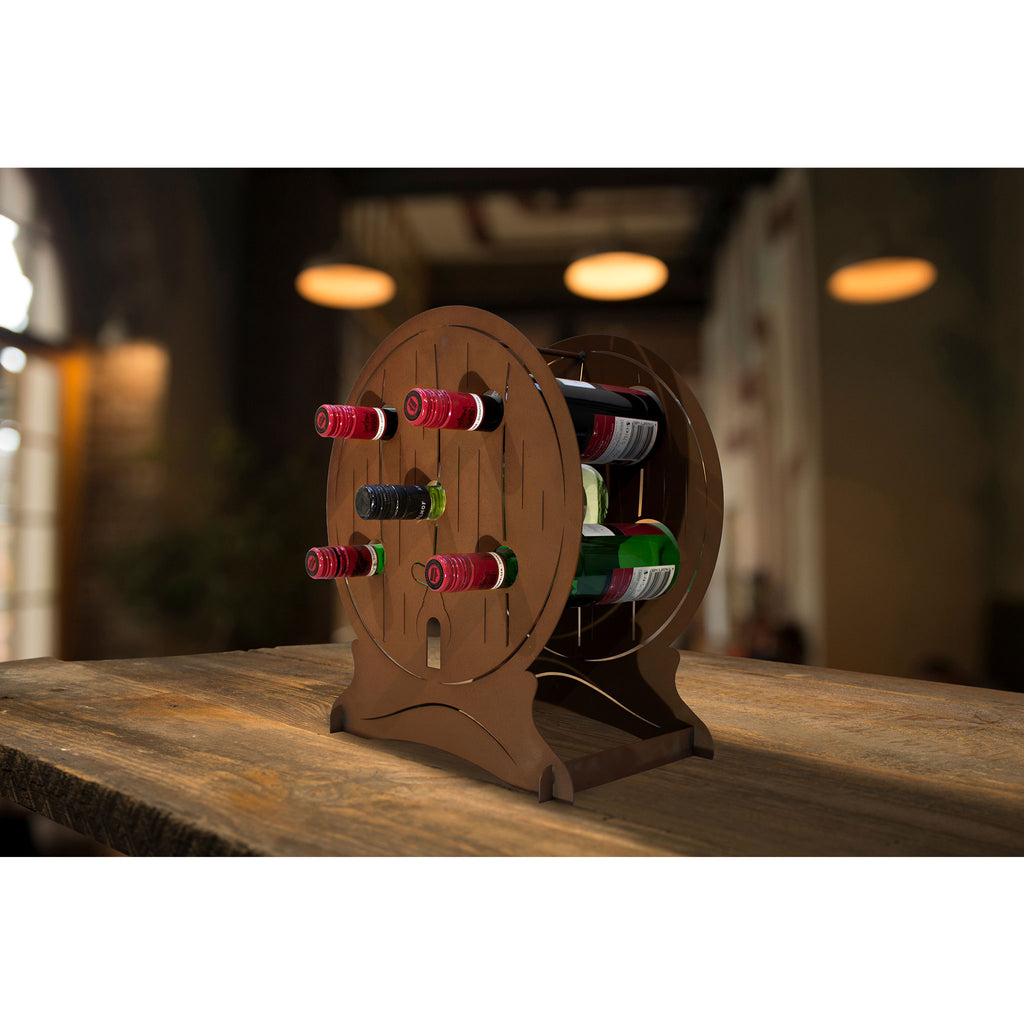 Weinfass Rustikal - Edelrost Weinaufbewahrung Weinlagerung Metall