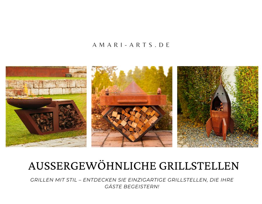 Außergewöhnliche Grillstellen im Garten – Hingucker für Ihr Outdoor-Paradies