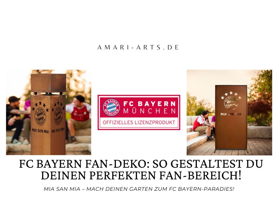 FC Bayern - Fan Deko: Ideen und Produkte für den perfekten Fan-Bereich