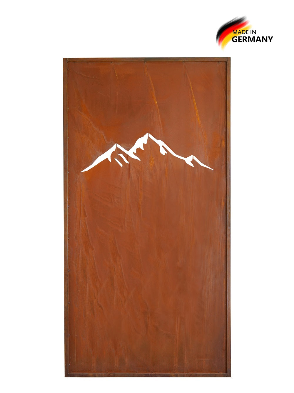 Parawand Berg 200x100 cm – Sichtschutz Garten aus Metall Made in Germany