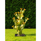 Gartenoase Feigenkaktus Exklusive Gartenskulptur Metall in 3 versch. Größen