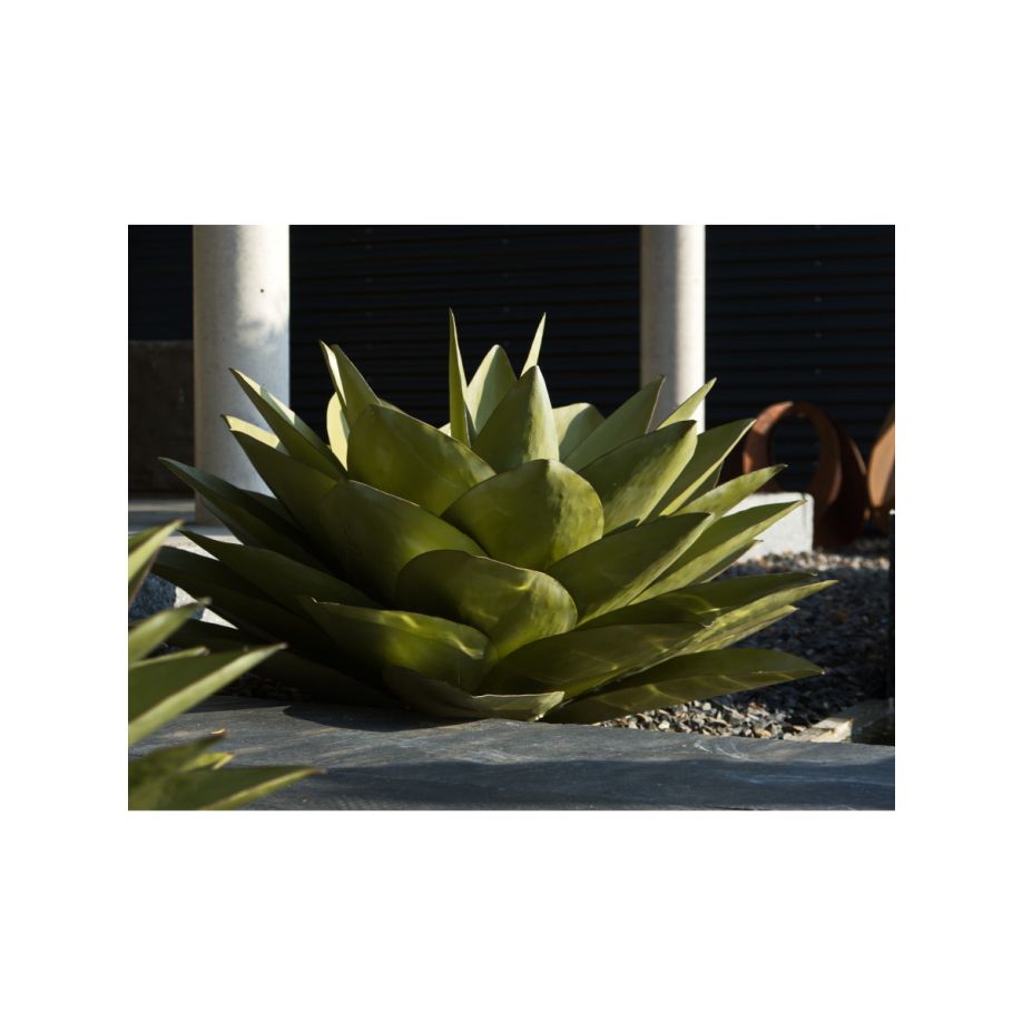 Gartenoase Agave Exklusive Dekoskulptur aus Eisen in 3 verschiedenen Größen