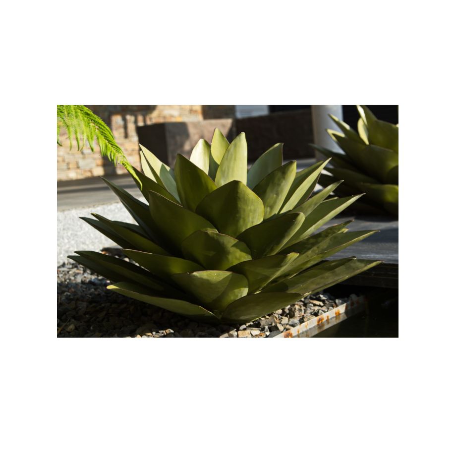Gartenoase Agave Exklusive Dekoskulptur aus Eisen in 3 verschiedenen Größen