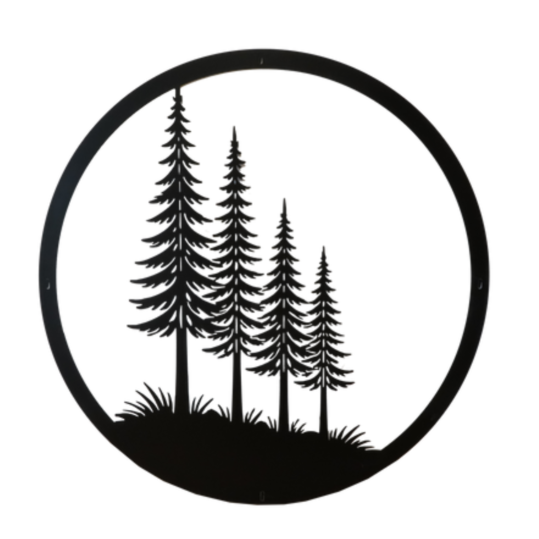 Parawand Wald Stecksystem Edelrost Sichtschutzwand Gr. 200 x 100 cm