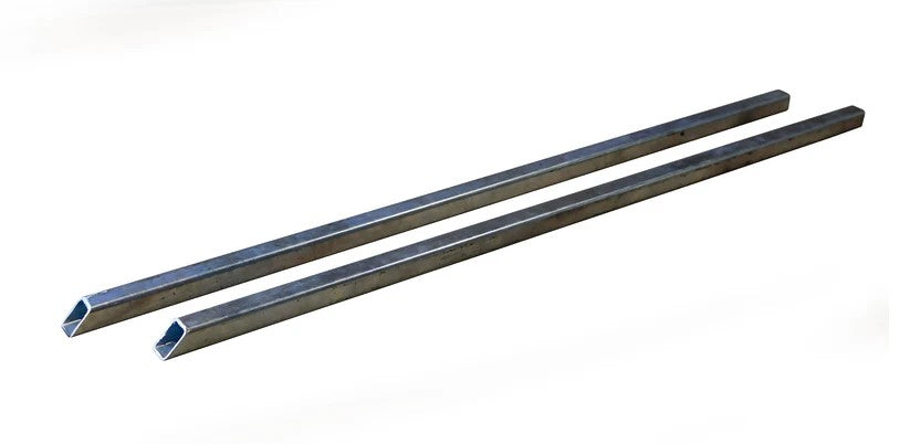 Sichtschutzzaun Metall 10 m Edelrost – 100 % blickdicht & modern, 10er Set