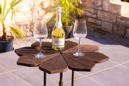 Beistelltisch Blüte Edelrost