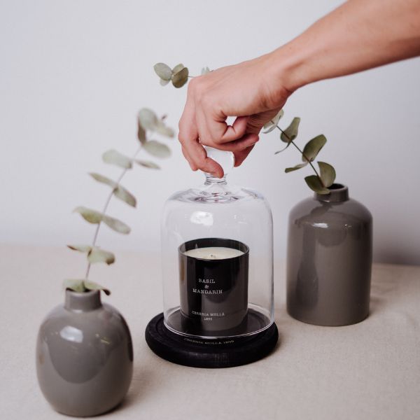 Cereria Molla Duftkerze - Exklusive Handgemachte Sojawachskerze im Glas 230g