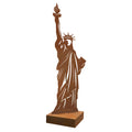 Freiheitsstatue Metall - Wahrzeichen Lady Liberty Edelrost Höhe 200 cm