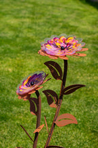 Glasblume Zoe Edelrost