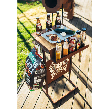 Grilltisch Edelrost - mit verschiedenen Tafeln erhältlich Grillzubehör Rost