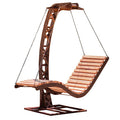 Hängeschaukel Edelrost Gartenschaukel Outdoor Hängeliege Industrie-Look