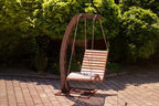 Hängeschaukel Edelrost Gartenschaukel Outdoor Hängeliege Industrie-Look