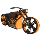 Grill Grillstelle Feuerstelle Holzkohlegrill XL Motorrad für echte Biker
