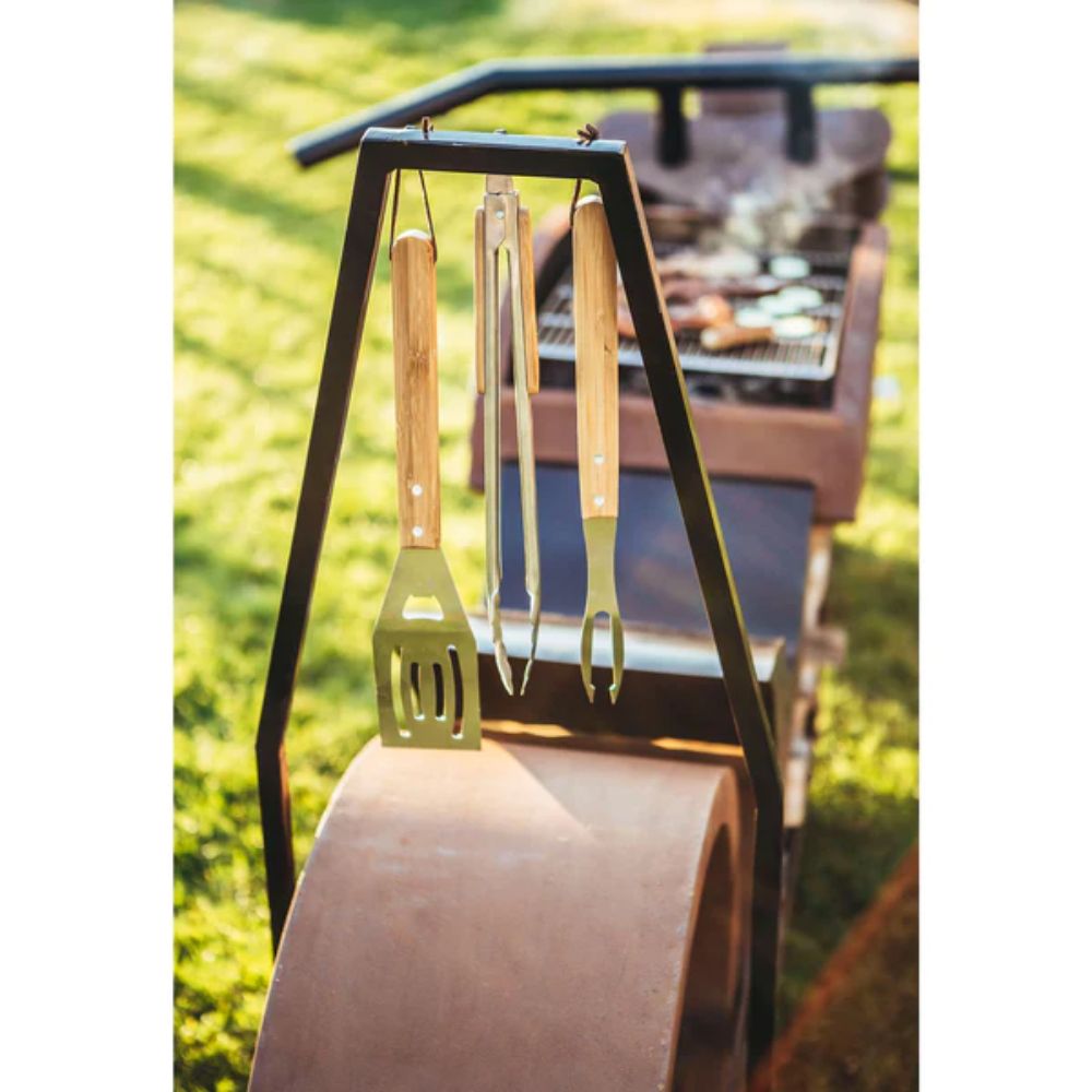 Grill Grillstelle Feuerstelle Holzkohlegrill XL Motorrad für echte Biker