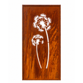 Parawand Pusteblume 200x100 cm – Sichtschutz Garten aus Metall Made in Germany
