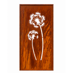 Parawand Pusteblume 200x100 cm – Sichtschutz Garten aus Metall Made in Germany