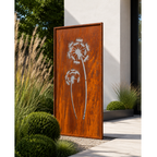 Parawand Pusteblume 200x100 cm – Sichtschutz Garten aus Metall Made in Germany