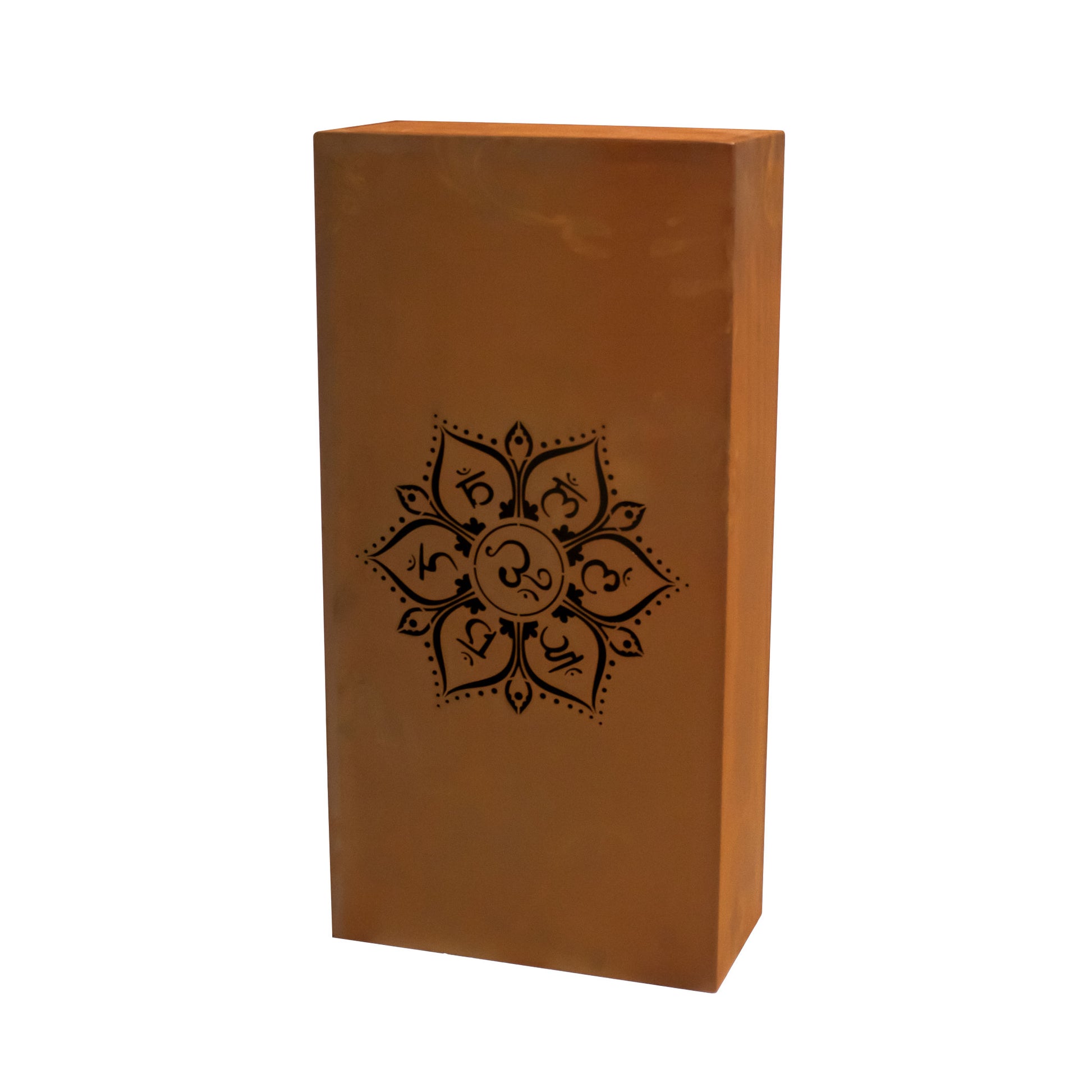 Säule Seven Chakras - Edelrost Gartensäule Echtrost Pflanzsäule Garten Deko