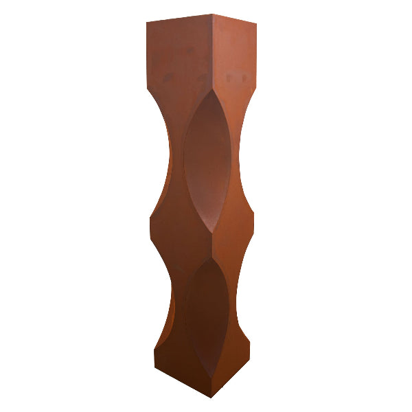 Säule Moderne Kunst Pflanzsäule Dekosäule Edelrost Gartensäule Pflanzgefäß