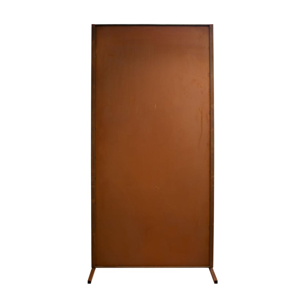 Neutrale Sichtschutzwand