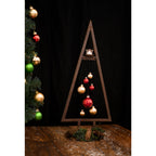 Tannenbaum Metall "Tanne - Weihnachtsbaum" Winterliche Deko mit Teelichthalter