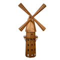 Windmühle XXL - Edelrost  Windmühle Rost Dekoration Gartenskulptur