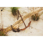 Anker Größe 2 - Edelrost Anker Gartendeko Metall Teichdeko Edelrost