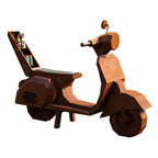 Grillstelle Grill  - Roller Vespa - Grill  für Rollerfans Echtrost - Edelrost