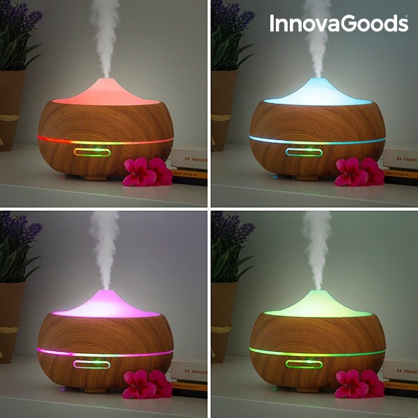 Aroma Diffusor - Luftbefeuchter Holzdesign