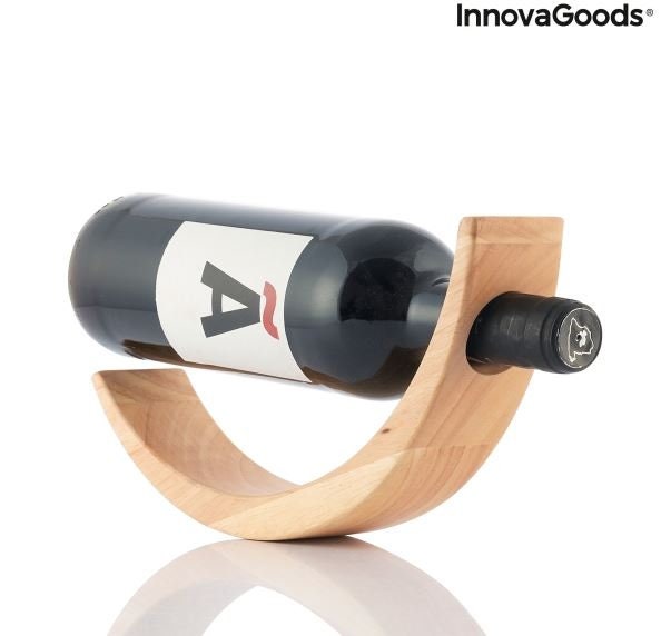 Weinflaschenhalter - Holz - Originelles Geschenk für Weinfreunde