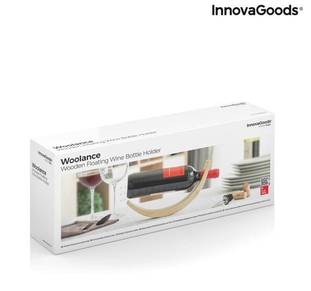 Weinflaschenhalter - Holz - Originelles Geschenk für Weinfreunde