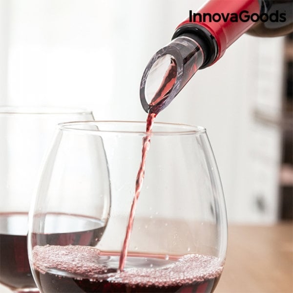 Weinflaschenkühler und Belüfter, Geschenkidee für Weinliebhaber