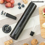 Elektrischer Korkenzieher im Geschenkset 4-teilig, Set für Weinliebhaber