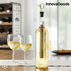 Weinflaschenkühler und Belüfter, Geschenkidee für Weinliebhaber