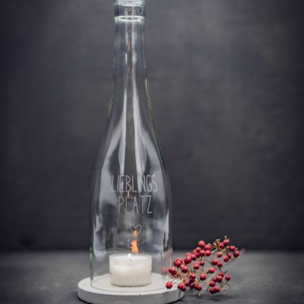 Upcycling WINDLICHT - LIEBLINGSPLATZ ?? handmade in Germany
