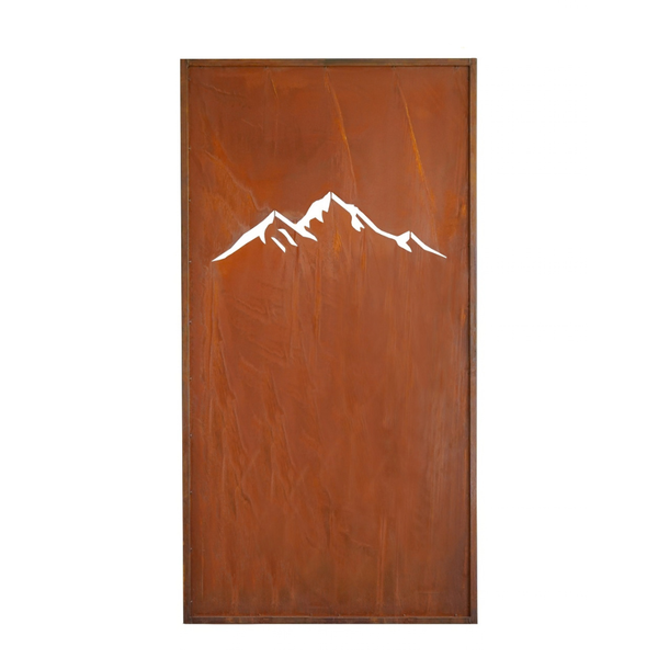 Parawand Berg 200x100 cm – Sichtschutz Garten aus Metall Made in Germany