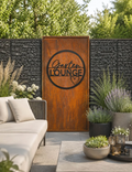 Parawand Gartenlounge Stecksystem aus Edelrost Sichtschutzwand Gr. 200 x 100 cm
