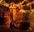 Säulen Set - Mystic - Edelrost Säule - Gartendekoration Metall