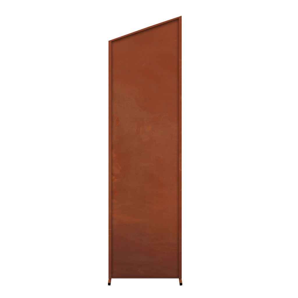 Sichtschutzwand Edelrost - Modern Art - Paravent Trennwand Windschutzwand