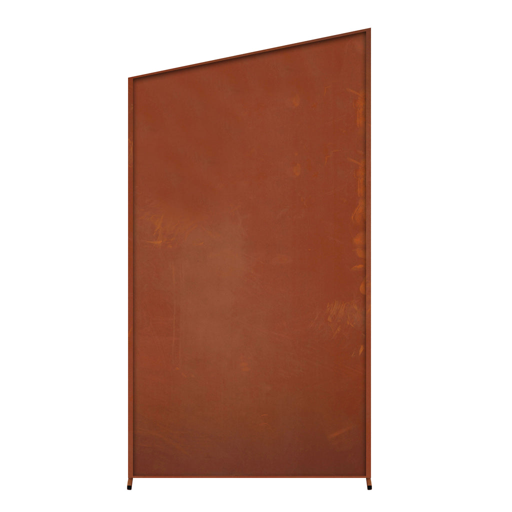 Sichtschutzwand Edelrost - Modern Art - Paravent Trennwand Windschutzwand