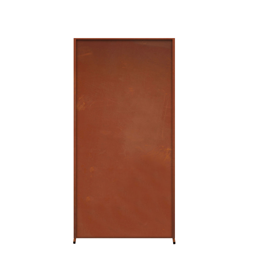 Sichtschutzwand Edelrost - Modern Art - Paravent Trennwand Windschutzwand