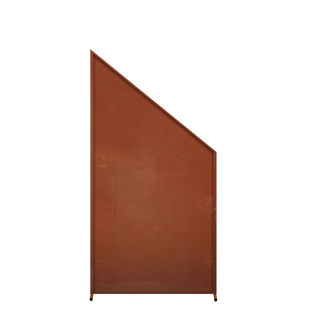 Sichtschutzwand Edelrost - Modern Art - Paravent Trennwand Windschutzwand