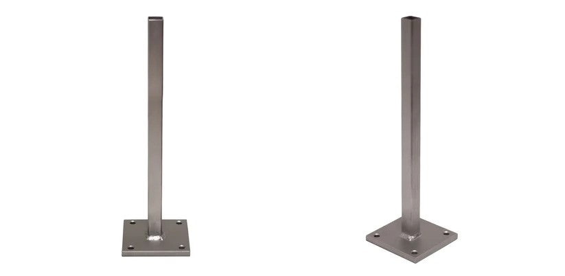 Sichtschutzzaun Metall 10 m Edelrost – 100 % blickdicht & modern, 10er Set
