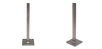 Sichtschutzzaun Metall 10 m Edelrost – 100 % blickdicht & modern, 10er Set
