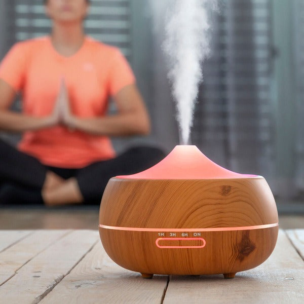 Aroma Diffusor - Luftbefeuchter Holzdesign