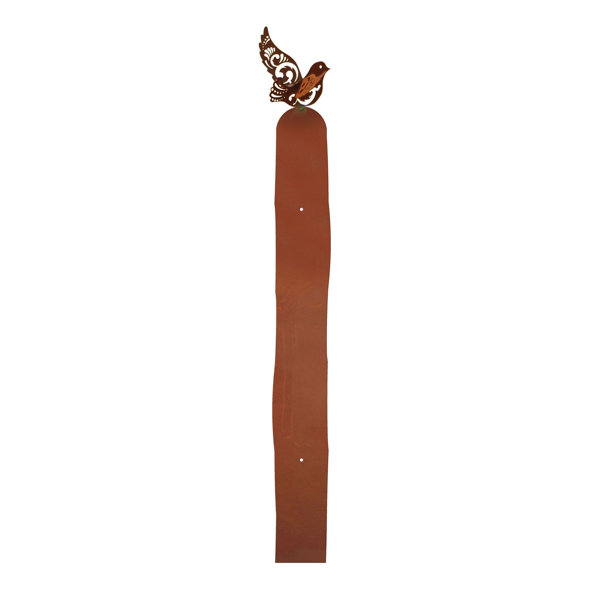 Gartenzaun Zaunlatten aus Edelrost Metall Zaunlatte in unterschiedlichen Designs